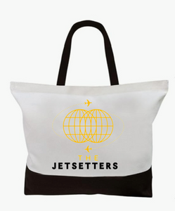 Jetsetters Canvas Tote