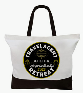 Travel Agent Margaritaville at Sea Canvas Tote