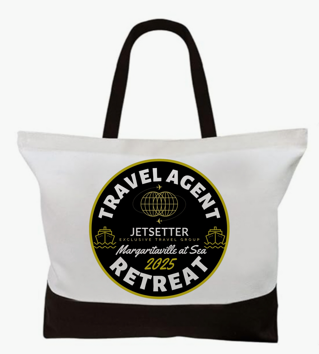 Travel Agent Margaritaville at Sea Canvas Tote