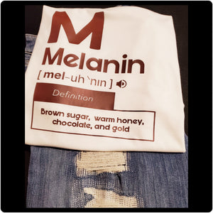 Melanin - Vinyl Design Shirt