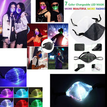 Load image into Gallery viewer, LED Light Up Glow Luminous Fashion Mask
