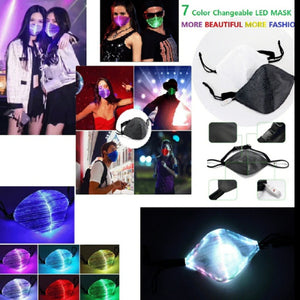 LED Light Up Glow Luminous Fashion Mask