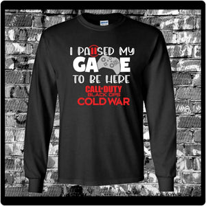 I Paused My Game To Be Here - Call of Duty Black OPS Cold War - Vinyl Design