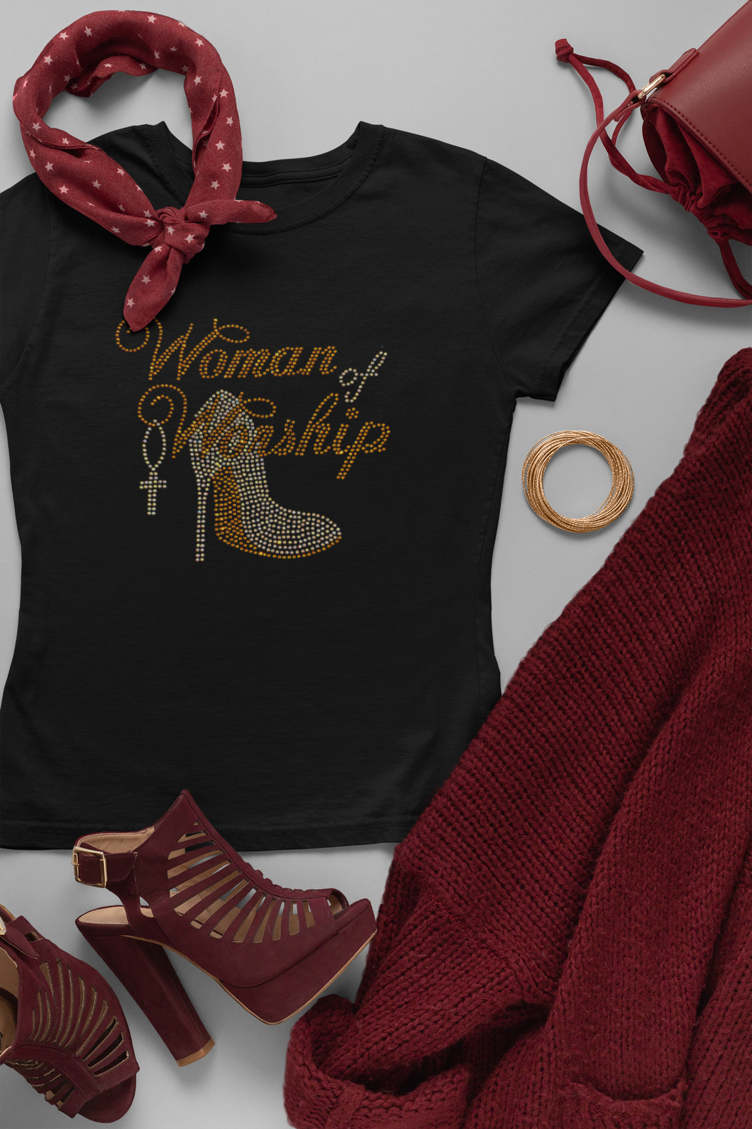 Women of Worship - Rhinestone Design